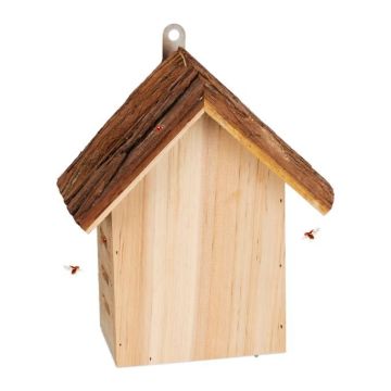 Отель для насекомых 22,5x19x12,5см., коричневый/светло-коричневый