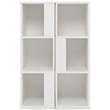 Набор из 2 полок 33x33x100,5см, белого цвета
