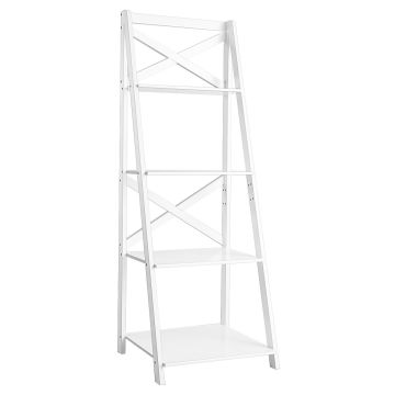 Отдельно стоящий стеллаж 50x46x143см, белого цвета