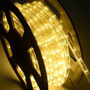 LED juosta 10m., geltonos spalvos