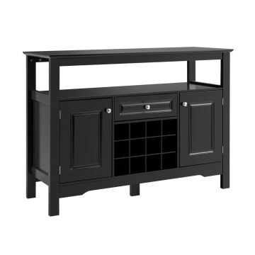 Virtuvės spintelė 117x40,5x85,5cm., juodos spalvos