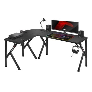 Žaidimų stalas Huzaro Hero 6.3 Juodos spalvos