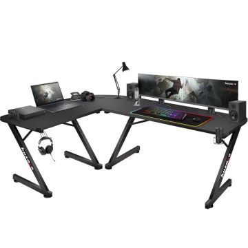 Žaidimų stalas Huzaro Hero 7.0 Juodos spalvos