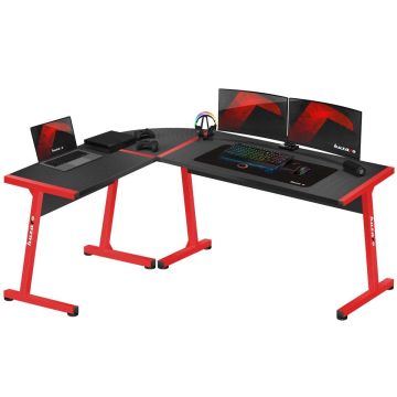 Žaidimų stalas Huzaro Hero 6.0 Raudonos spalvos