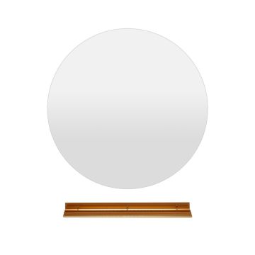 Led sieninis veidrodis 60x3cm., sidabrinės spalvos