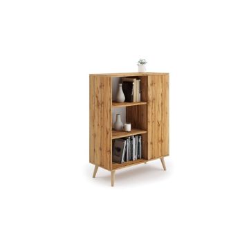 Шкаф Fondi 116,4x90x40 см, цвет натурального дерева.