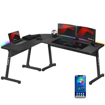 Žaidimų stalas HUZARO Hero 6.0 RGB LED