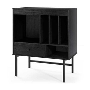 Шкаф 70x36x80см, черного цвета