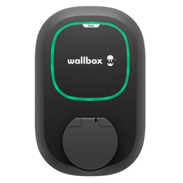 Elektromobilio įkrovimo stotelė Wallbox Pulsar MAX Socket, 22 kW, Juoda
