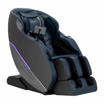 3D massage chair Sakura Maximus 809, 4 massage heads, Blue/gray