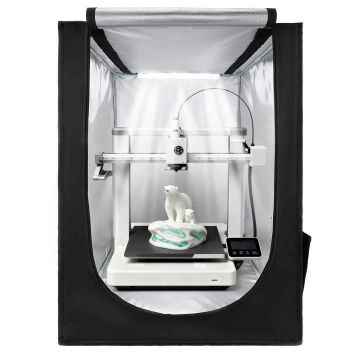 Чехол для 3D-принтера VEVOR S0001, со светодиодной подсветкой, 550 × 650 × 750 мм