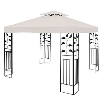 3x3 m outdoor gazebo cover, beige