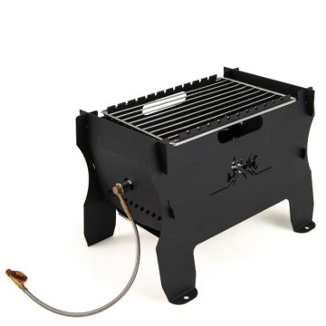 Anglies grilis 38x22x27cm., juodos spalvos