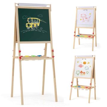 Двухсторонняя доска для рисования 54x55x146см, разных цветов