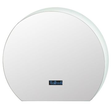Led sieninis veidrodis 53x60x3cm., sidabrinės spalvos