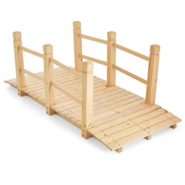 Sodo tiltas 150x67x55cm., šviesiai rudos spalvos