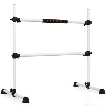 Baleto atrama 124,5x71x120cm., baltos/juodos spalvos