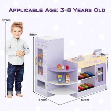 Игровой магазин 89x57x80см, фиолетового цвета