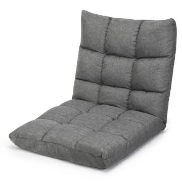 Grindų fotelis 55,5x47,5x56cm., pilkos spalvos