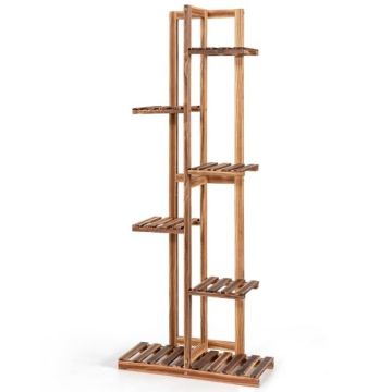 Gėlių stovas 50x21x124cm., rudos spalvos