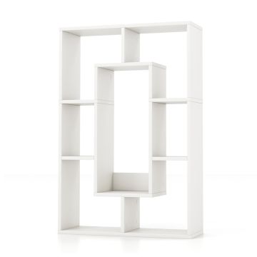 Отдельно стоящая полка 60x20x90см, белого цвета
