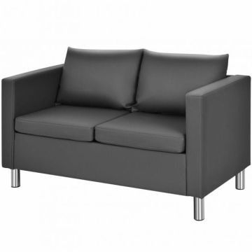 Диван 120x60x62,5см, тёмно-серого цвета