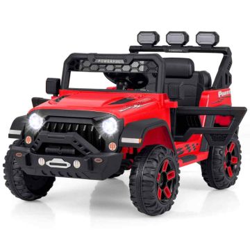 Детский электрический автомобиль 105x67x70см, красно-чёрный цвет