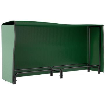 Malkų stovas Outsunny 200x36x99cm., juodos spalvos