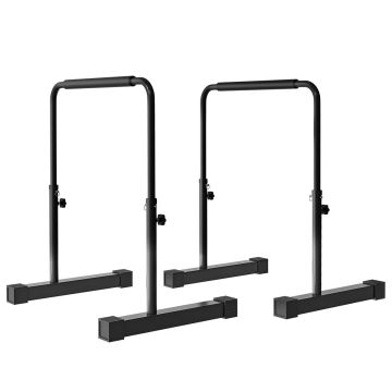 Lygiagretės Sportnow 70x50x105cm., juodos spalvos
