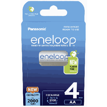 AA akumuliatoriai Panasonic ENELOOP BK-3MCDE/4BE, 4 vnt