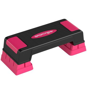 Aerobic step, 12/17.5/22.5 cm, 75 × 29 × 22.5 cm