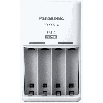 Akumuliatorių įkroviklis Panasonic ENELOOP BQ-CC51E, 4 akumuliatoriams