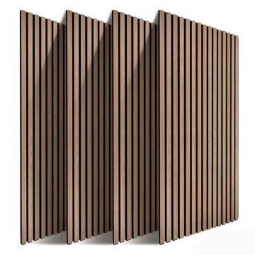 Akustinės sienų plokštės Relaxdays, 4 vnt, 120 × 60 × 2 cm