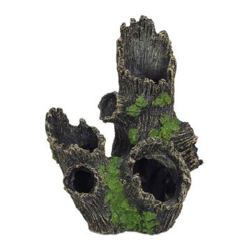 Akvariumo dekoracija Relaxdays 10029966.0, medžio kamienas, 15,5 × 16,5 × 11 cm