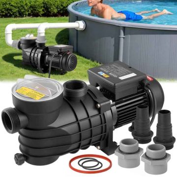 Above ground pool pump VEVOR HCP250, 250 W, 49 × 29 × 21 cm
