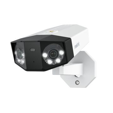 Apsaugos kamera Reolink Duo Series P750, 2 objektyvai, 16 MP, Balta, 160 × 145 × 260 mm