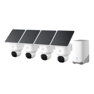 Apsaugos kamerų rinkinys Anker Eufy SoloCam E42 4-Cam Kit (HomeBase 3), 4 kamerų rinkinys