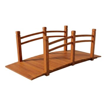 Arkinis sodo tiltas Relaxdays, su turėklais, 171,5 × 58 × 75 cm