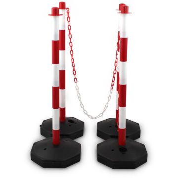 Bituxx chain barriers, 4 pcs.