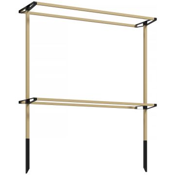 Plant trellis, two-tier, 119 × 34 × 139 cm