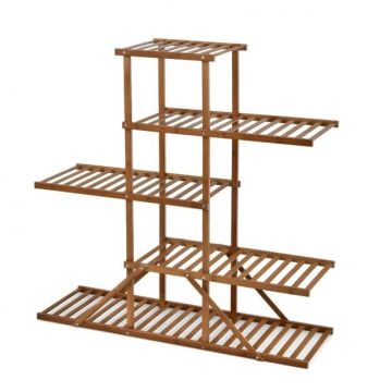 Plant stand, 5-tier, 99.06 × 99.06 × 31.75 cm