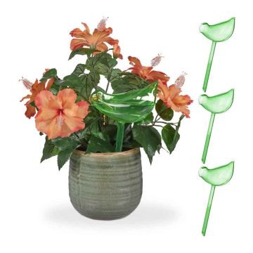 Automatinio laistymo rutuliai Relaxdays, 4 vnt, Žalia, 6 × 25,5 cm