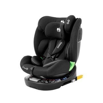 Car seat Tulano Loom 35, RWF and FWF, 360° rotatable, black, 64 × 55 × 48 cm