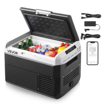 Car refrigerator VEVOR MCD25D1, 25 l, 57.2 × 38.1 × 35.8 cm