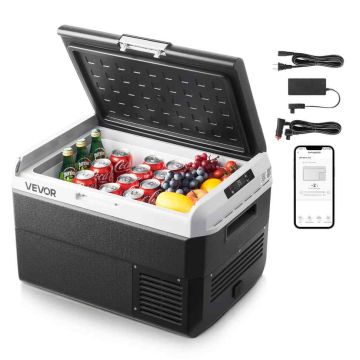 Car refrigerator VEVOR MCD50D1, 50 l, 65.7 × 46.2 × 41.4 cm