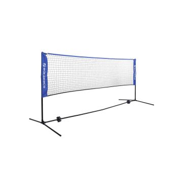 Badmintono tinklas 3m, mėlynos spalvos