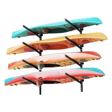 Kayak storage rack VEVOR JHKYW-004, for 4 kayaks, 79.5 × 9 × 77 cm
