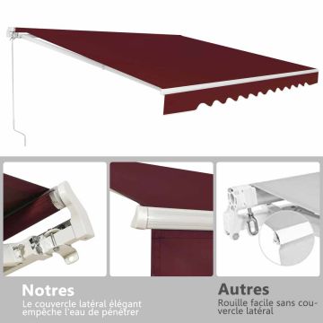 Balcony awning, 250 × 200 cm