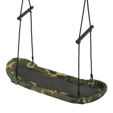 Banglenčių formos sūpynės, 1–3 vaikams, 126 × 47 cm