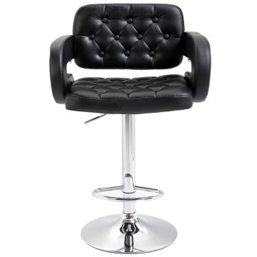 Bar stool, height-adjustable, 61 × 93–113 × 50 cm